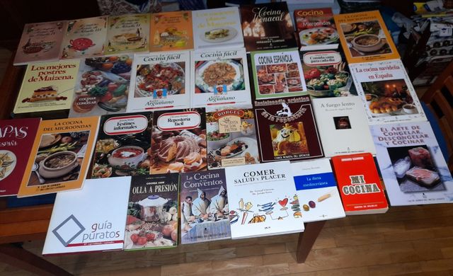 Libros cocina antiguos