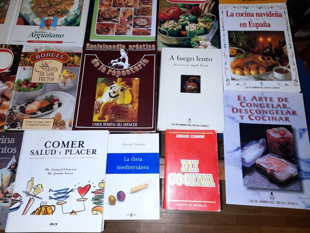 Libros cocina antiguos