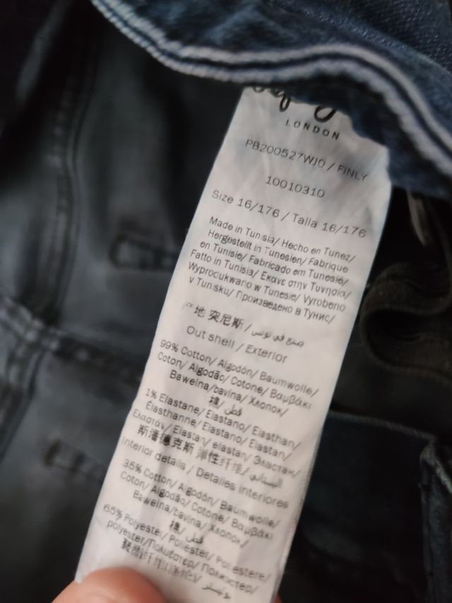 Vaqueros Pepe Jeans skinny S