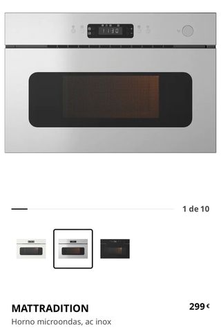 Vendo microondas MATTRADITION nuevo de segunda mano por 230 EUR en Gijón en  WALLAPOP