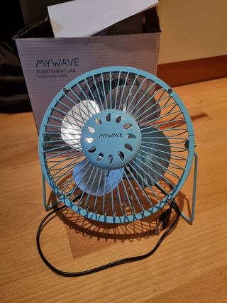 Ventilador de sobremesa Mywave de segunda mano por 4 EUR en Alpicat en  WALLAPOP