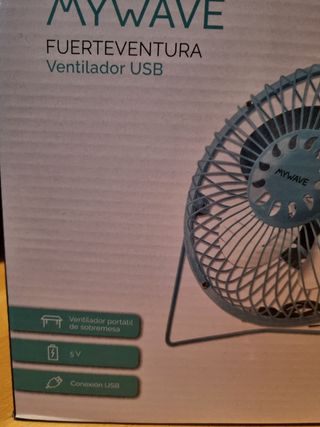 Ventilador de sobremesa Mywave de segunda mano por 4 EUR en Alpicat en  WALLAPOP