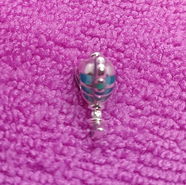 Charm Original Pez Flounder de Disney Plata