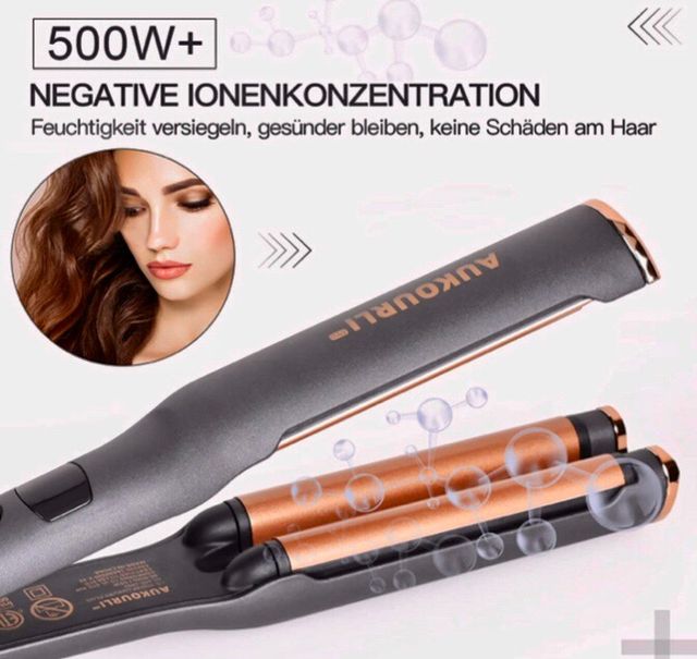 Rizador de pelo y Plancha de pelo 3 en 1