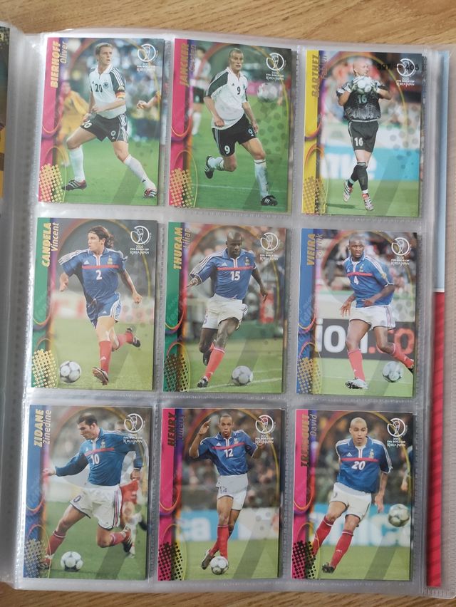 COLECCIÓN COMPLETA KOREA 2002 TRADING CARDS PANINI