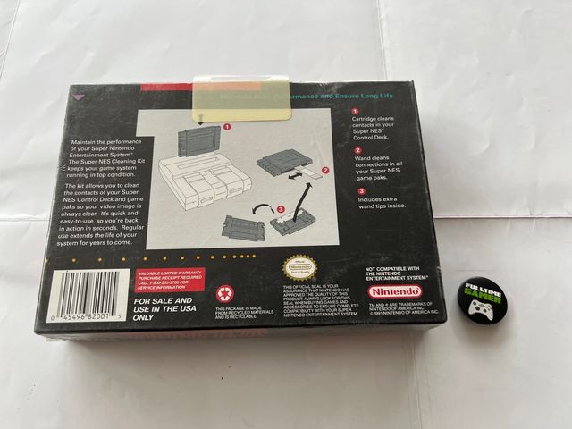 Cleaning Kit Supernintendo New Sealed