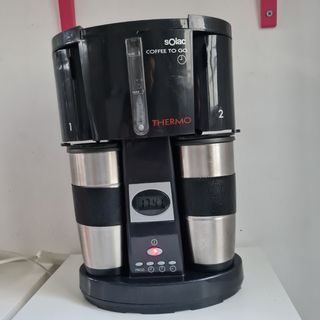 Cafetera Solac Thermo \\'Coffee to go\\' programable de segunda mano por 20  EUR en Sevilla en WALLAPOP