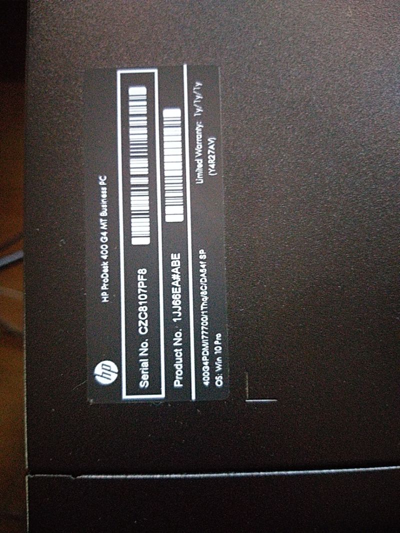 Ordenador HP ProDesk 400 G4 afbeelding 3