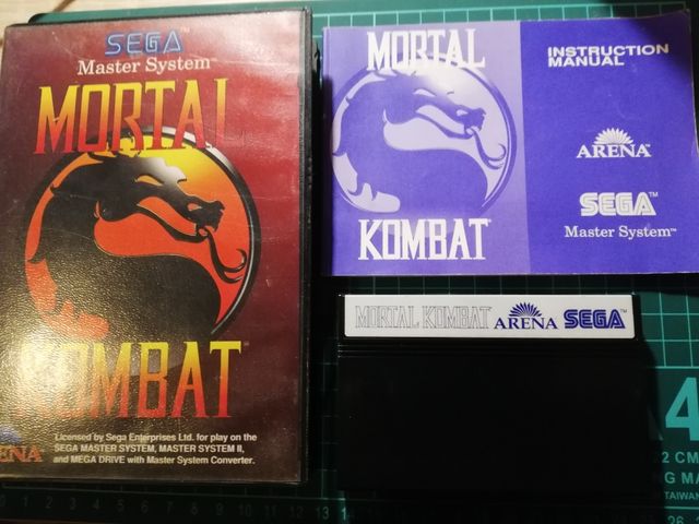 Mortal Kombat 2 Master System PAL - Prx - Photo - Présentaton