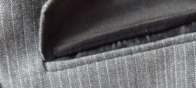 GIACCA Donna grigia gessato