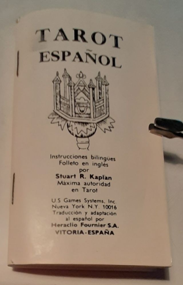 TAROT 1975 FOURNIER ( descripción ver fotos )