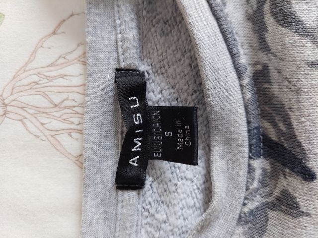 Sudadera estampada flores