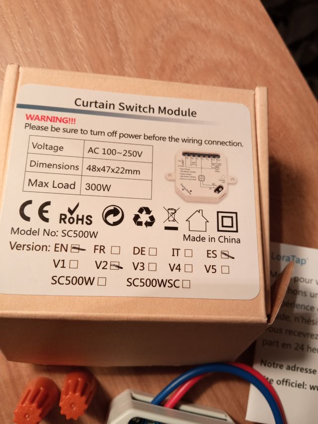 módulo inteligente wifi persiana