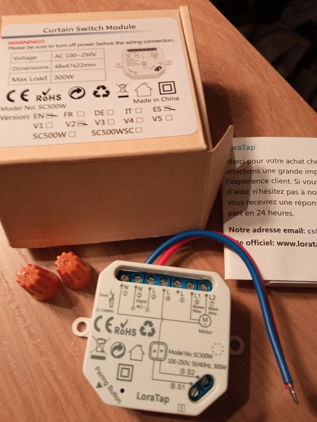 módulo inteligente wifi persiana
