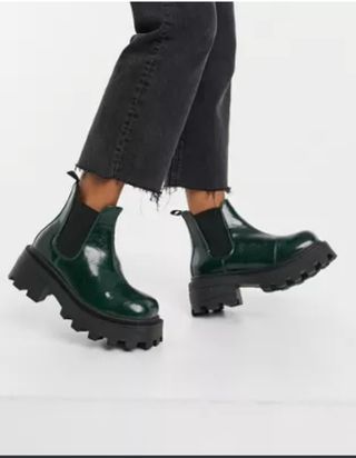 Botines de la marca italiana kyle que como puedes de segunda mano por 21,99  EUR en Chiclana de la Frontera en WALLAPOP
