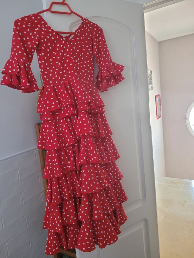Traje flamenca niña