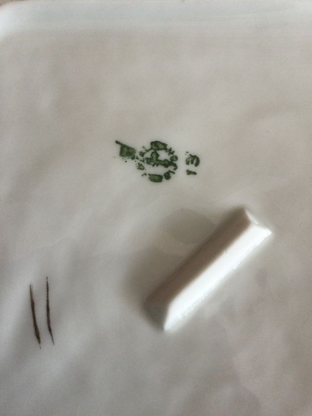 Fuente cuadrada Royal Jijon vintatge 25 x25