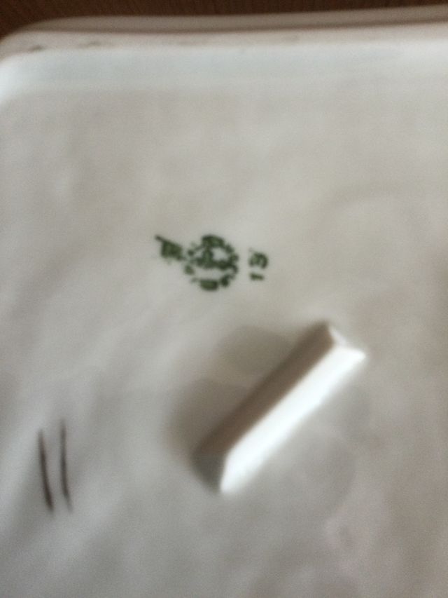 Fuente cuadrada Royal Jijon vintatge 25 x25