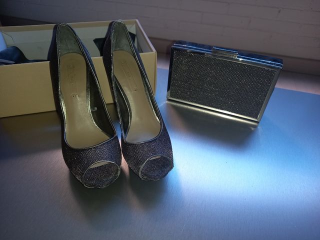 Zapatos tacon n 38 opción cartera