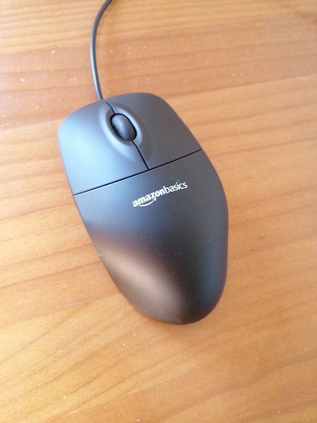 Ratón con cable de Amazon