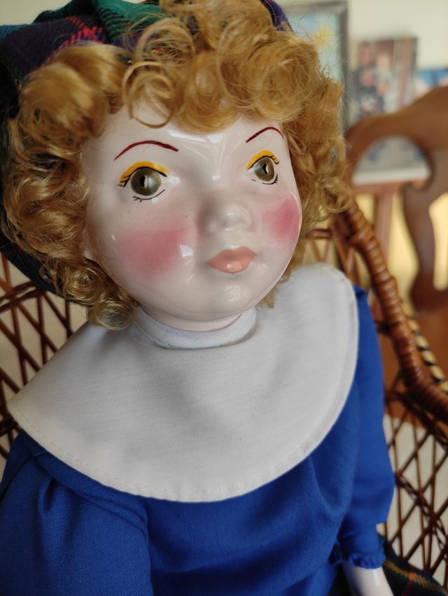 arlequín de porcelana