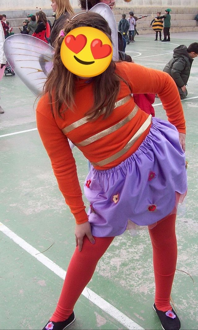 Disfraz mariposa . Infantil