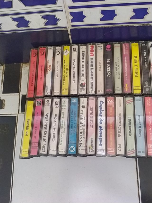 Cintas vintage de cassette