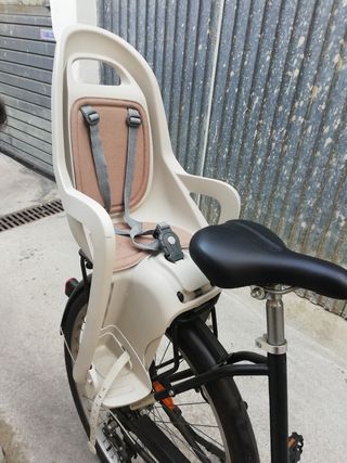 Portabebés bicicleta POLISPORT de segunda mano por 25 EUR en Barcelona en  WALLAPOP