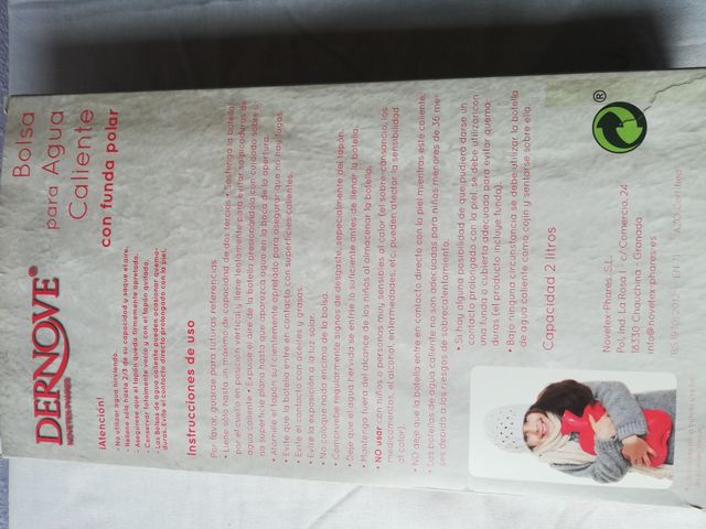 Bolsa para agua caliente