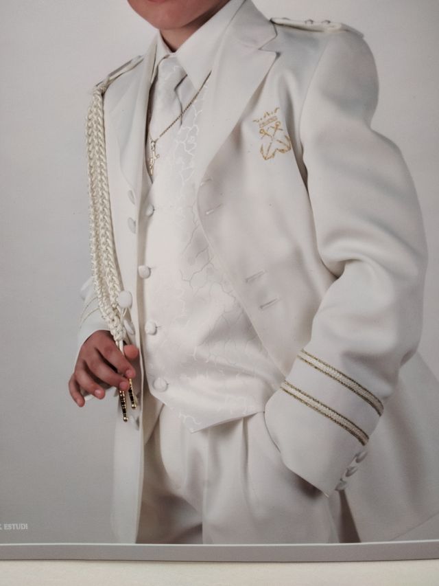TRAJE COMUNION NIÑO