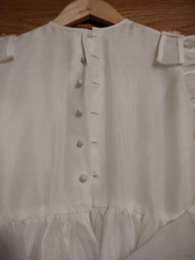 VESTIDO COMUNION NIÑA. REBAJADO