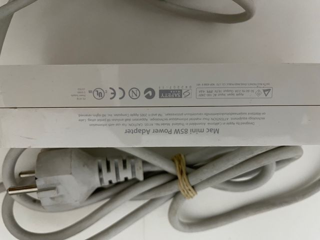 Cargador para Mac mini 85W model no:A1105