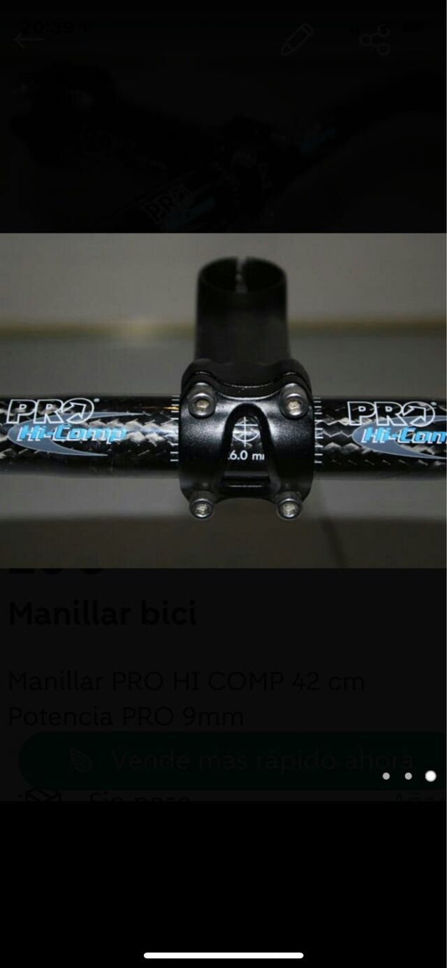 MANILLAR Y POTENCIA ( PRO )