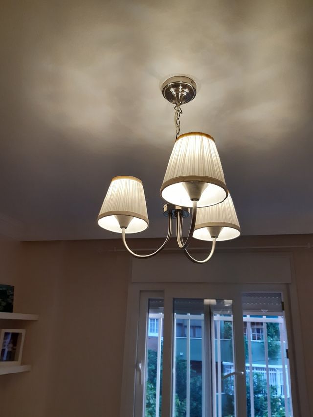 Lampara de techo 3 brazos