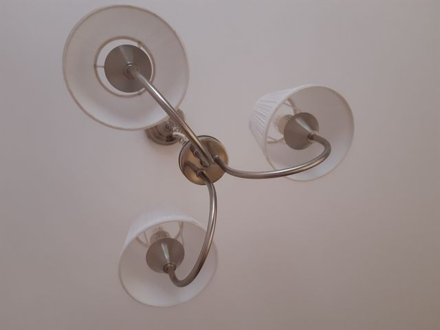 Lampara de techo 3 brazos