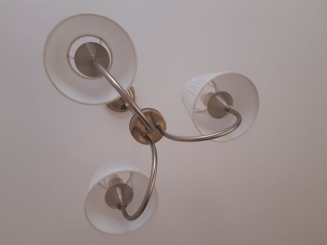 Lampara de techo 3 brazos