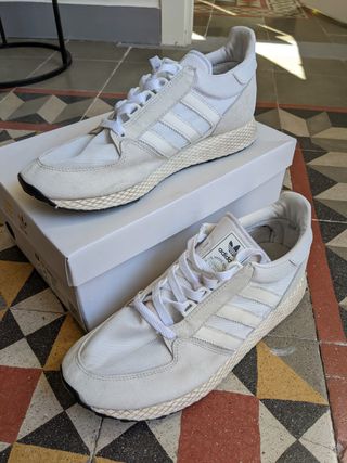 andsnkr.com | Adidas Forest Grove W Beige/Blancas - CM8418 en oferta En  Español