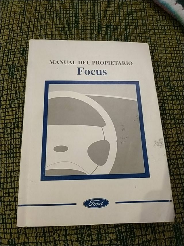 manual propietario Ford Focus 2001