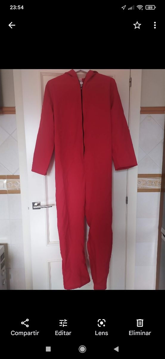 Disfraz casa de papel