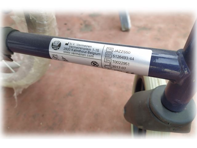 SILLA DE RUEDAS VERMEIREN JAZZ S50