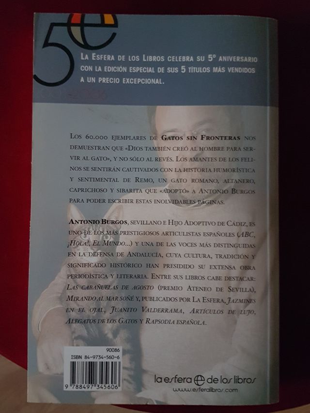 Gatos sin fronteras, Antonio Burgos.
