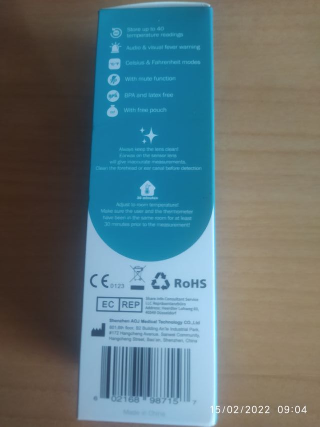 Termometro digitale 4 in 1