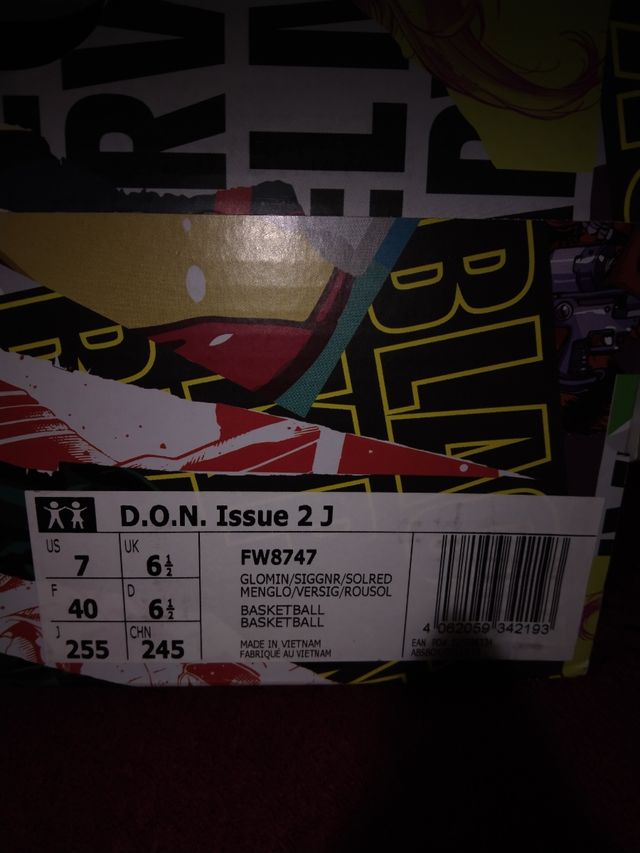 Zapatillas BASKET Adidas talla (6.5 / 40)