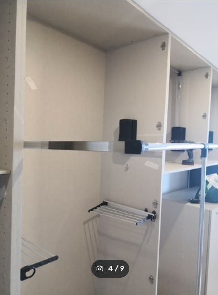 MÓDULOS DE ARMARIO HASTA EL TECHO.