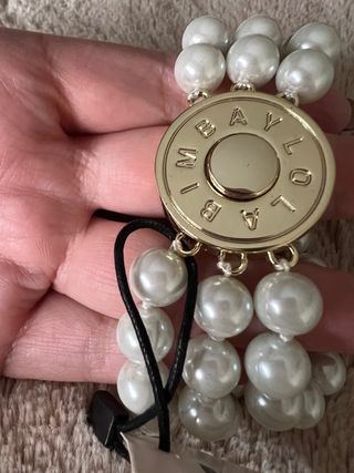 Pulsera de perlas Bimba y Lola de segunda mano por 25 EUR en Majadahonda en  WALLAPOP