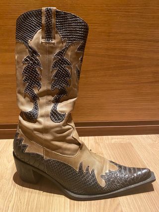 Botas Cowboy mujer Why not de segunda mano por 20 EUR en Alcalá de Henares  en WALLAPOP