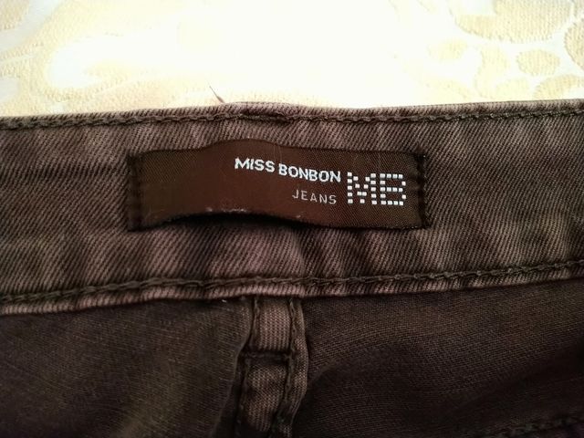 pantalón marrón chocolate Miss Bonbon