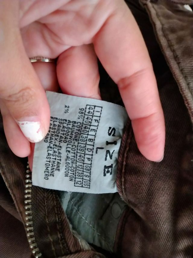 pantalón marrón chocolate Miss Bonbon