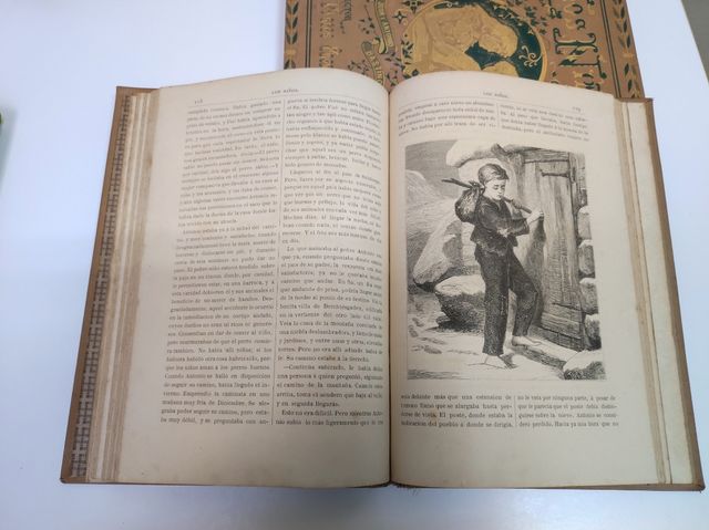 Dos libros. Los niños de Carlos Frontaura