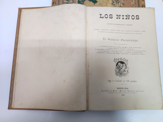 Dos libros. Los niños de Carlos Frontaura